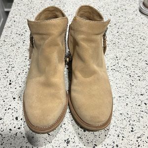 Tan boots